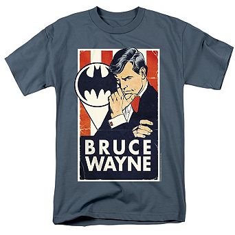 Batman Wayne For President Short Sleeve Adult T-shirt