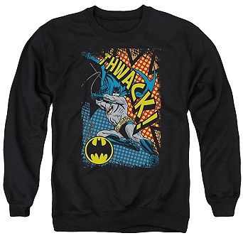 Batman Thwack Adult Crewneck Sweatshirt