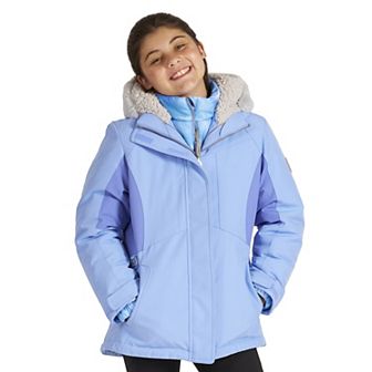Girls 4-18 ZeroXposur Heavyweight Faux Fur Hooded 2-in-1 Jacket