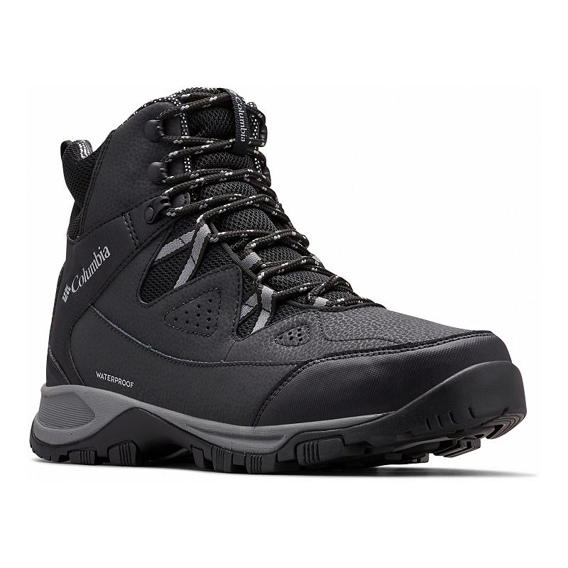 Columbia Lifttop III Men's Waterproof Boots, Size: 8.5, Black Ti Gray Steel