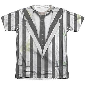 Beetlejuice Beetlejuice Suit Sleeve T-shirt