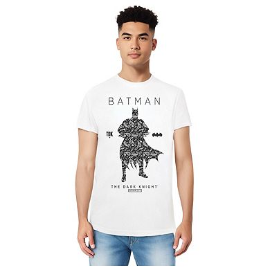 Batman Paislety Silhouette Short Sleeve Adult T-shirt