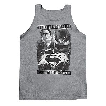 Batman V Superman Guardian V Son Adult Tank Top