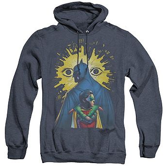 Batman Watchers Adult Heather Hoodie