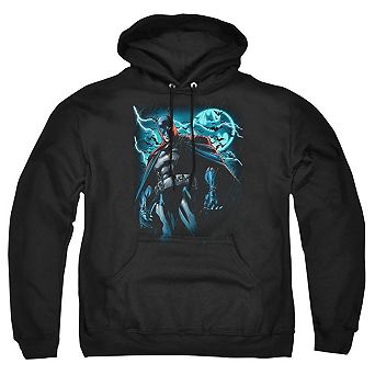Batman Stormy Knight Adult Pull Over Hoodie