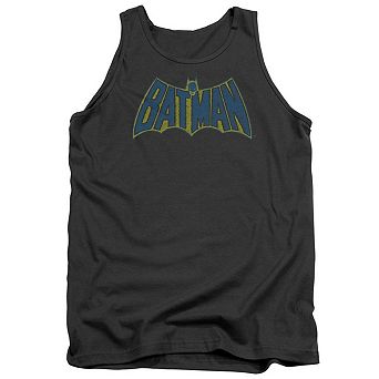 Batman Sketch Logo Adult Tank Top