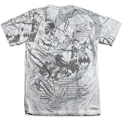 Batman Tale Of The Dark Knight Adult 65/35 Poly/cotton Short Sleeve T-shirt