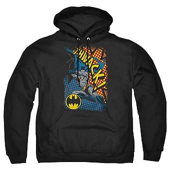 Batman Thwack Adult Pull Over Hoodie