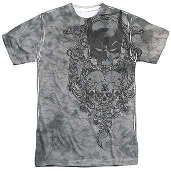 Batman Overtaken Short Sleeve Adult Poly Crew T-shirt