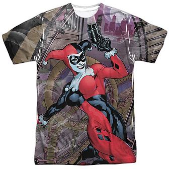 Batman Roller Coaster Of Love Short Sleeve Adult Poly Crew T-shirt
