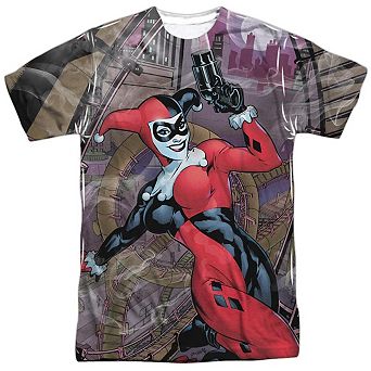 Batman Roller Coaster Of Love Short Sleeve Adult Poly Crew T-shirt