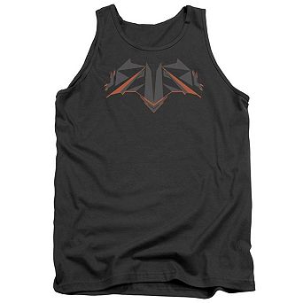 Batman V Superman Tech Bat Logo Adult Tank Top