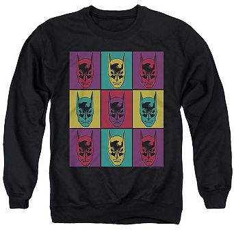 Batman Warhol Batman Adult Crewneck Sweatshirt