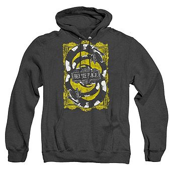 Beetlejuice We Got Worms Adult Heather Hoodie