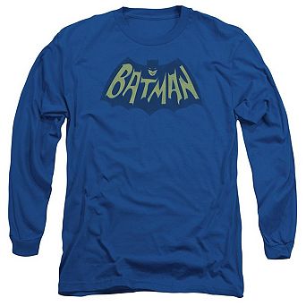 Batman Show Bat Logo Long Sleeve Adult T-shirt