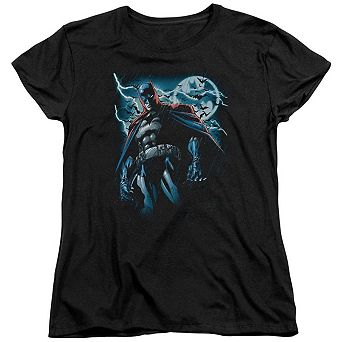 Batman Stormy Knight Short Sleeve Womens T-shirt