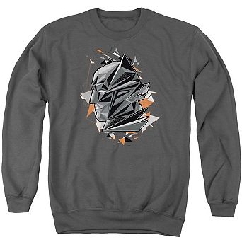 Batman V Superman Bat Head Tech Adult Crewneck Sweatshirt