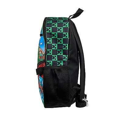 Minecraft 5 pc Backpack Set