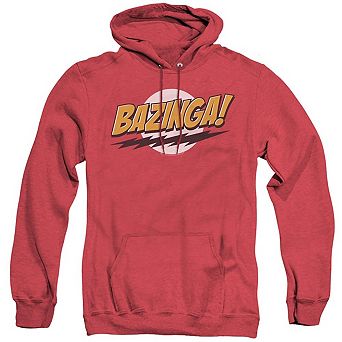Big Bang Theory Bazinga Adult Heather Hoodie