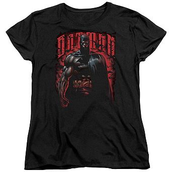Batman Red Knight Short Sleeve Womens T-shirt