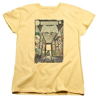 Batman Rogues Gallery Cover Short Sleeve Womens T-shirt