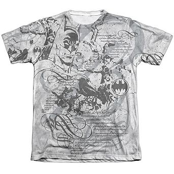 Batman Tale Of The Dark Knight Adult 65/35 Poly/cotton Short Sleeve T-shirt