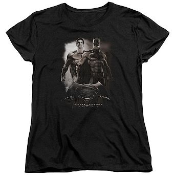 Batman V Superman Dawn Short Sleeve Womens T-shirt