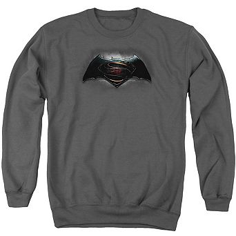 Batman V Superman Logo Adult Crewneck Sweatshirt