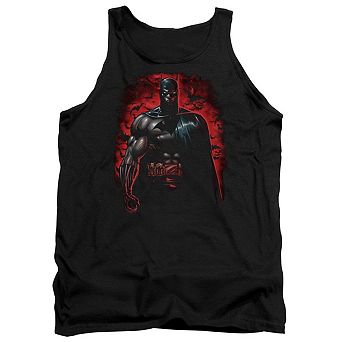 Batman Red Knight Adult Tank Top