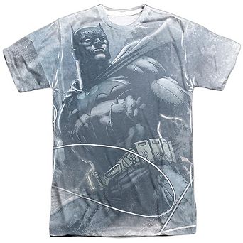 Batman Protector Short Sleeve Adult Poly Crew T-shirt