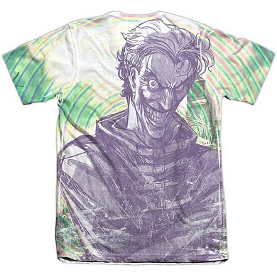 Batman Mad Mad Swirl Sleeve T-shirt