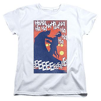Batman Punchline Short Sleeve Women´s T-Shirt