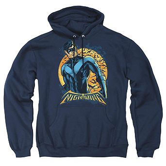 Batman Nightwing Moon Adult Pull Over Hoodie