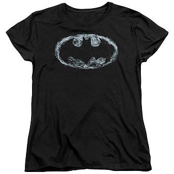 Batman Smoke Signal Short Sleeve Womens T-shirt