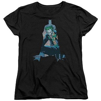 Batman Scene Inside Short Sleeve Women´s T-Shirt