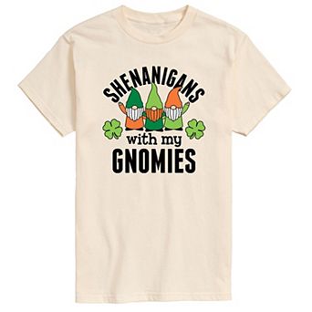 Men's Shenanigans With My Gnomies Graphic Tee