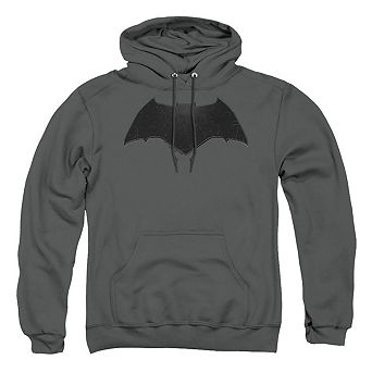 Batman V Superman Beveled Bat Logo Adult Pull Over Hoodie