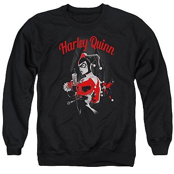 Batman Spring Gun Adult Crewneck Sweatshirt