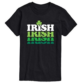Men's Irish Retro Repeat Graphic Tee