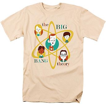 Big Bang Theory Atomic Friends Short Sleeve Adult T-shirt