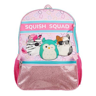 Squishmallows 5 pc Backpack Set
