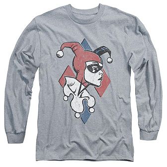 Batman Profiling Long Sleeve Adult T-shirt