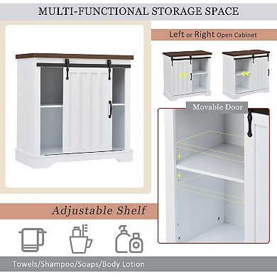 Merax Bathroom Storage Cabinet