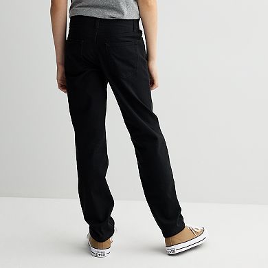Boys 7-20 Sonoma Goods For Life® Flexwear Slim Fit Twill Pants in Regular & Husky