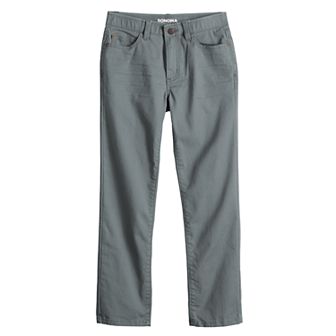 Boys 7-20 Sonoma Goods For Life® Flexwear Slim Fit Twill Pants in Regular & Husky