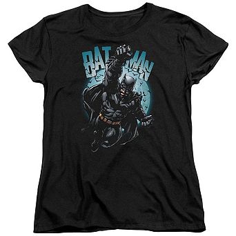 Batman Moon Knight Short Sleeve Womens T-shirt