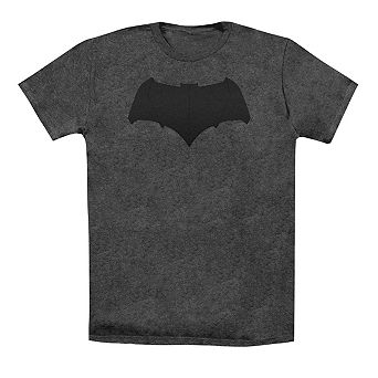Batman V Superman Batman Logo Adult Heather T-shirt