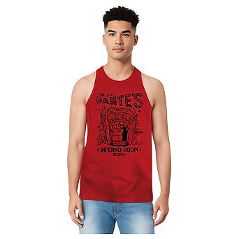 Beetlejuice Dantes Inferno Room Adult Tank Top