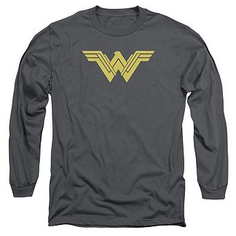 Batman V Superman Clean Line Logo Long Sleeve Adult T-shirt