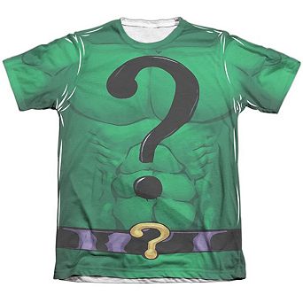 Batman Riddler Uniform Sleeve T-shirt